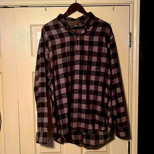 Izod plaid shirt XL